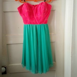Strapless Party Dress